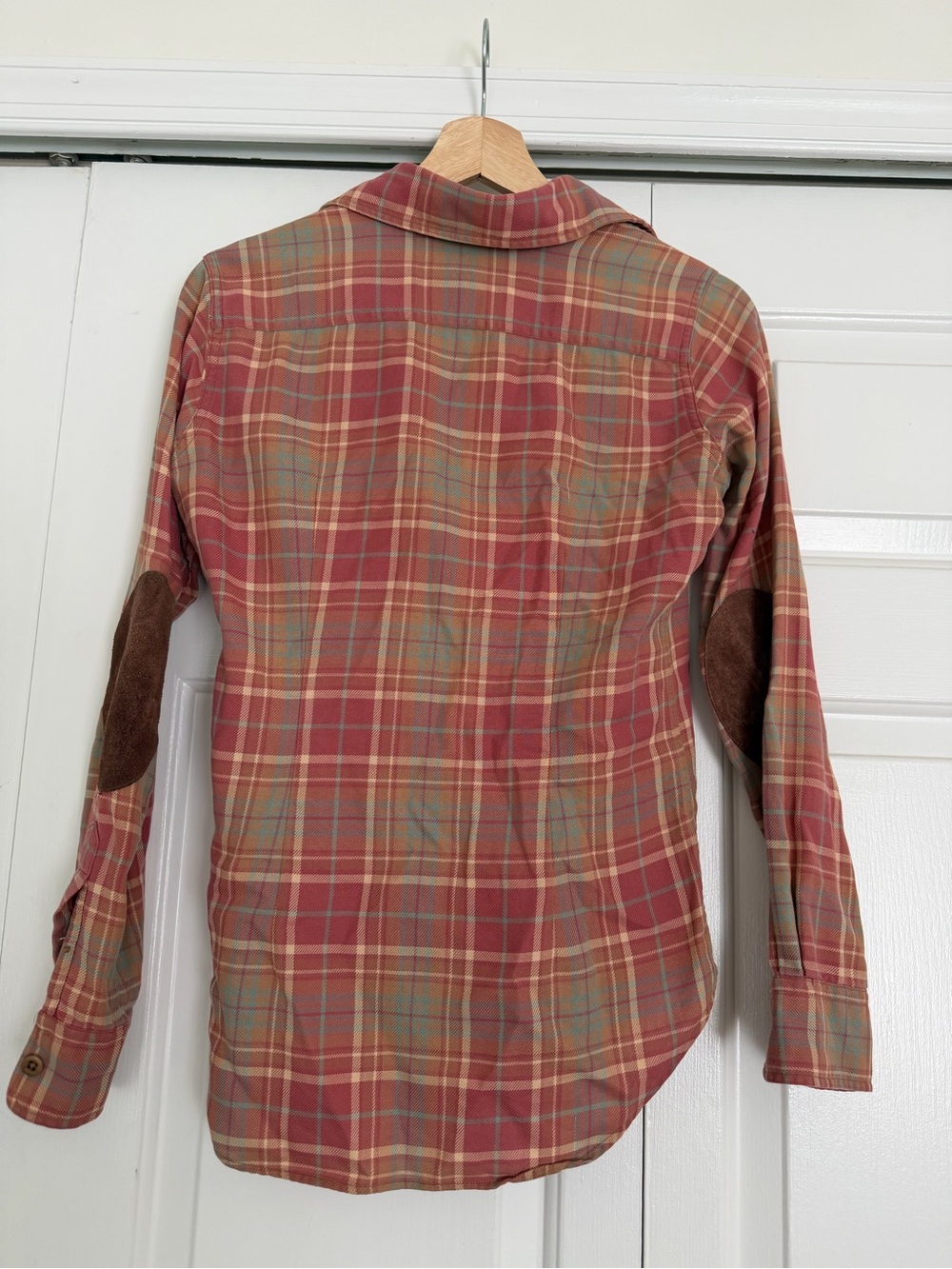 Ralph Lauren Rust Plaid Slim Fit Button-Up - Picture 4 of 7